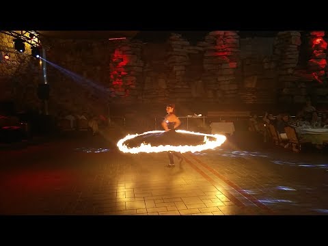 Fire Tanoura,  burning skirt