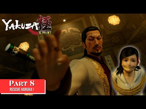 Yakuza Kiwami Walkthrough Part 8 | Haruka's Rescue Mission ! (No Commentary)