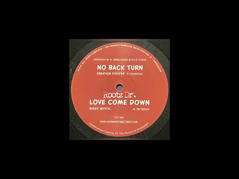 Creation Stepper - No Back Turn + Version 10” Jah Waggy’s Records UK 2017