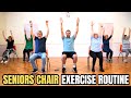 15 Minute Chair Exercises For Seniors Simple Seated Workout For Over 60s Fitness Workout