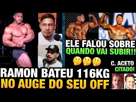 RAMON BATEU 116KG NO OFF - FALA SOBRE COMPETIÇÕES - REVELA PESO ATUAL E CITA CHRIS ACETO COMO COACH