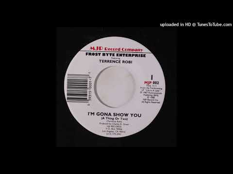 Modern Soul Electro 45 Frost Byte Enterprise Featuring Terrence Robi – I'm Gona Show You