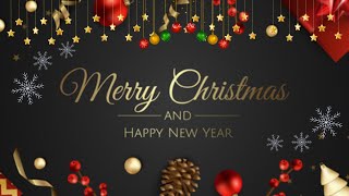Merry Christmas & Happy New Year Wishes gif ,Christmas song, Christmas card