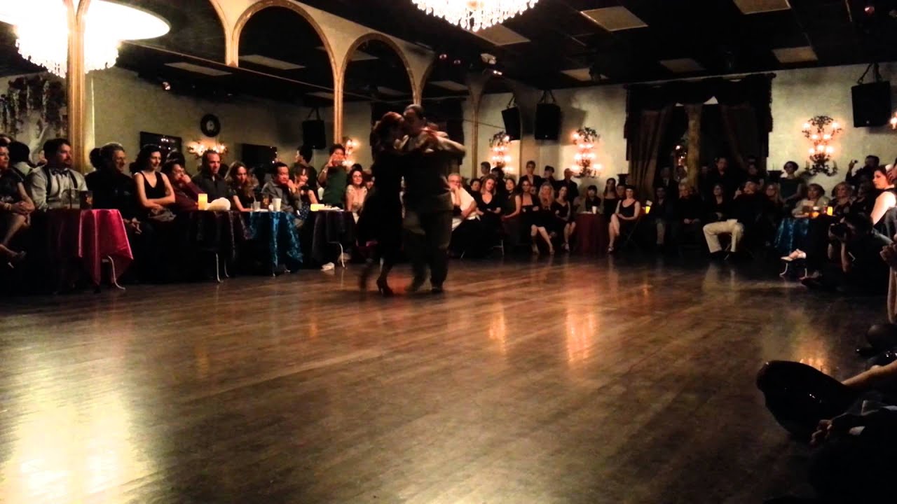 Leonardo Barrionuevo and Miriam Larici at the Grand Opening of Milonga Luna (Milonga)