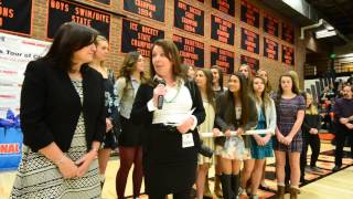 Lewis Palmer Volleyball Team receives National Award
