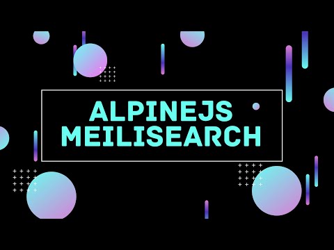 Setup the Project Meilisearch AlpineJS Instant Search