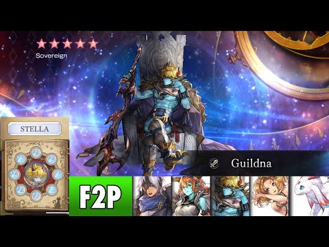 Another Eden - Guildna Stella Fight (Free Team)