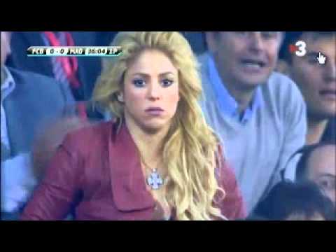 Shakira "Presente en el Barça vs Madrid"