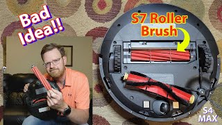 Roborock S7 Roller Brush Installed in my S4 Max..  Is it Compatible?  Is it Better?
