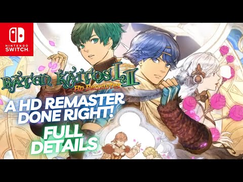 NEW BATEN KAITOS HD REMASTER NEW FEATURES QUALITY OF LIFE IMPROVEMENTS FULL DETAILS + FIRST THOUGHTS