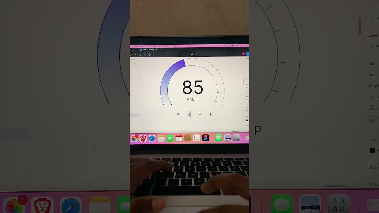 Day 34 - Car interface #figma #dailyui #100dayschallenge #figmadesign #uidesign #shorts