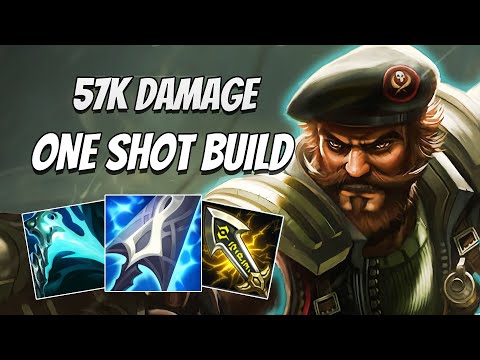INSANELY POWERFUL GANGPLANK ONE-SHOT BUILD WHICH YOU SHOULD TRY OUT! - LoL
