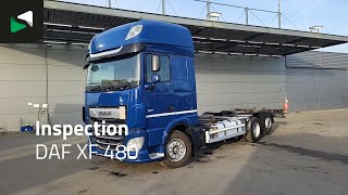 شاحنة نقل الحاويات DAF XF 480 6X2 BDF SSC Lift+Steering axle Full Air Automatic Euro 6 | صورة 4 - Autoline