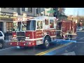 Quincy Fire Department Engine 1 Responding