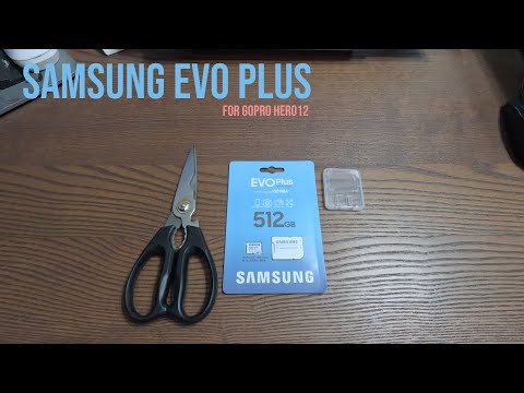Silent Unboxing: Samsung Evo Plus 512GB Micro SD Card for GoPro 12 📦🔍