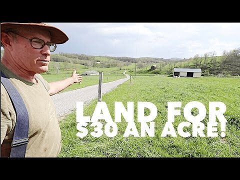 How Joel Salatin Buys Land For $30 An Acre Video