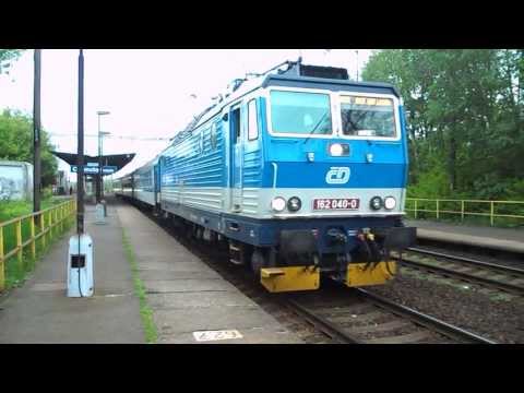 Odjezd vlaku Sp 1693 (ČD 162.040) - Chomutov město, 14. 5. 2013