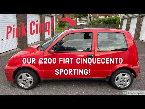 Our £200 Fiat Cinquecento Sporting!