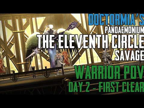 P11S - WAR PoV First Clear - Day 2 - Anabaseios Savage