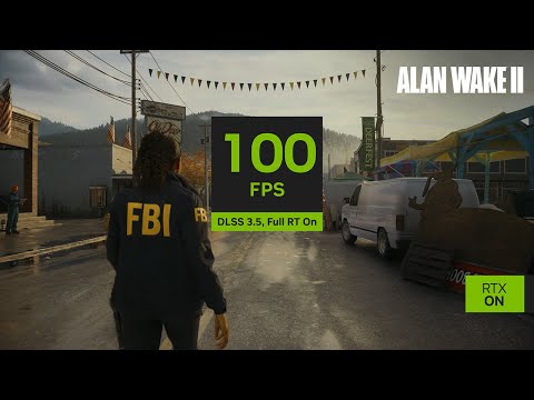 Alan Wake Remastered - 4K NVIDIA DLSS Comparison 