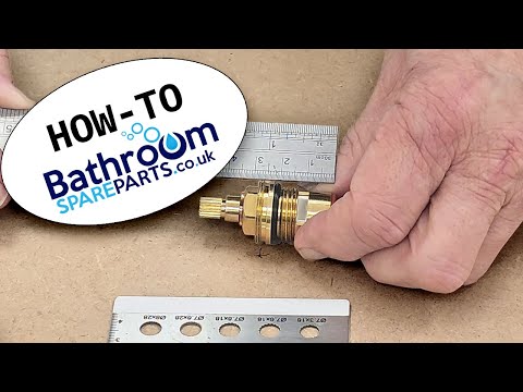 How to Measure a Brass Ceramic Tap Cartridge