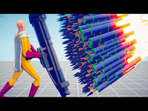 ONE PUNCH MAN MIRROR SHIELD vs EVERY GOD - Totally Accurate Battle Simulator TABS