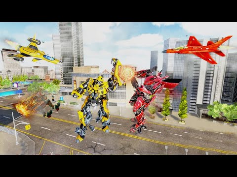 Jet Robot Car Transformation Robot Car Games 2021 - Gameplay Walkthrough Part 1 (Android, iOS)