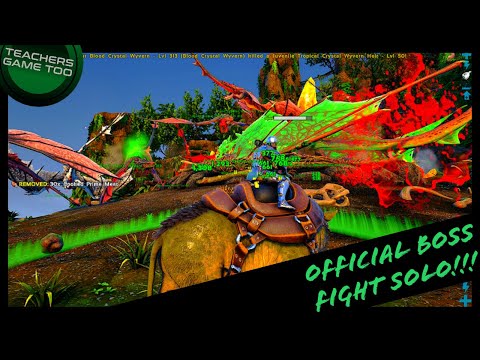 SOLO CRYSTAL ISLES BOSS FIGHT ON OFFICIAL SETTINGS