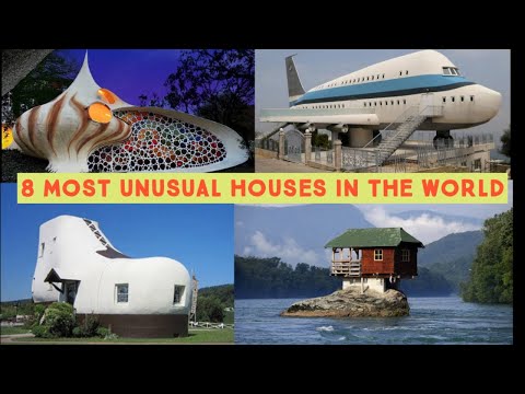 , title : 'TOP 8 MOST UNUSUAL AND WEIRD HOUSES IN THE WORLD 2020 #unusualhouses #weirdhouses #houses2020'
