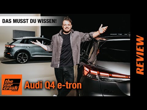 Audi Q4 e-tron (2021) ALLES was DU wissen MUSST! 🤓💡 Review | Test | no Fahrbericht | Laden | Preis