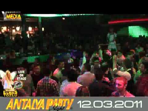 12.03.2011 ANTALYA PARTY Part 1 DJ ELMAS TOZLU By- KUS Club - Reyna ( Hannover