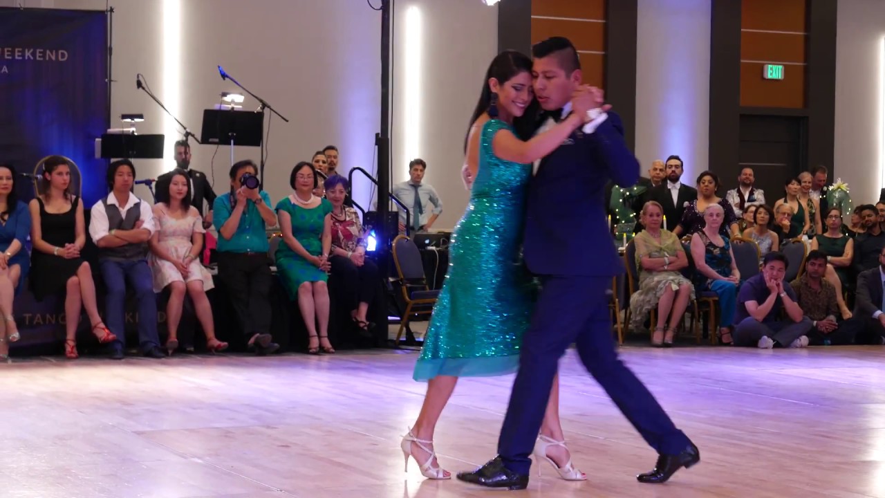 Maria Ines Bogado and Jorge Lopez at Nora's Tango Week 2017 July 2