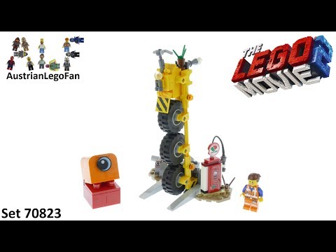 Vidéo LEGO The LEGO Movie 70823 : Le Tricycle d'Emmet !