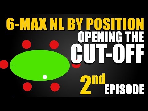 6-Max NL By Position: Part 2 - Opening the Cut-Off
