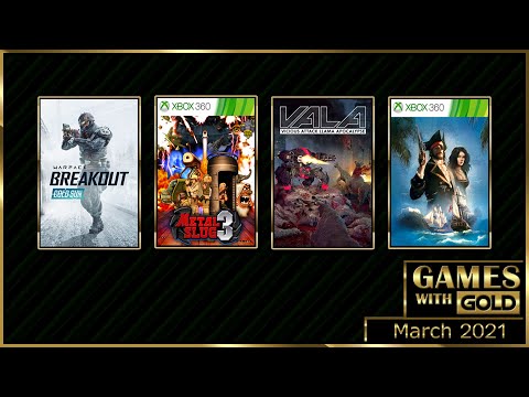 Xbox Live Games With Gold March 2021