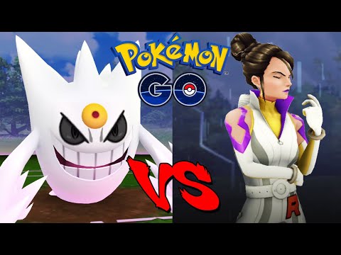 SHINY MEGA GENGAR vs SIERRA in Pokemon Go