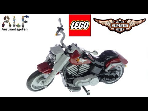 Vidéo LEGO Creator 10269 : Harley-Davidson Fat Boy