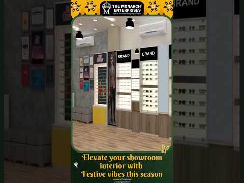 Eyewear Showroom Lockable Display Stand