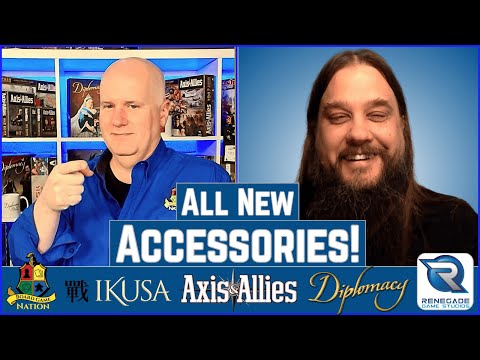 New Accessories for Axis & Allies, Diplomacy, & Ikusa!