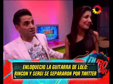 DURO DE DOMAR - RINCON Y SERGI SE SEPARARON VIA TWITTER  29-03-13