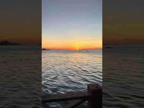 E esse pôr do sol em um dia típico de Santarém, Pará? #santarem #para #pordosol