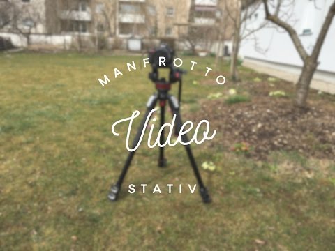 Manfrotto Video Stativ - MVH502AH und MT055XPRO3
