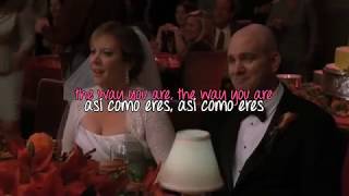 Glee: Just The Way You Are (lyrics - sub español)