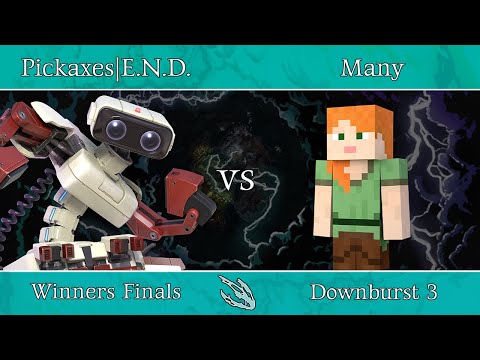 Downburst 3 - Winners Finals: Many (Alex) vs Pickaxes | E.N.D. (R.O.B.)