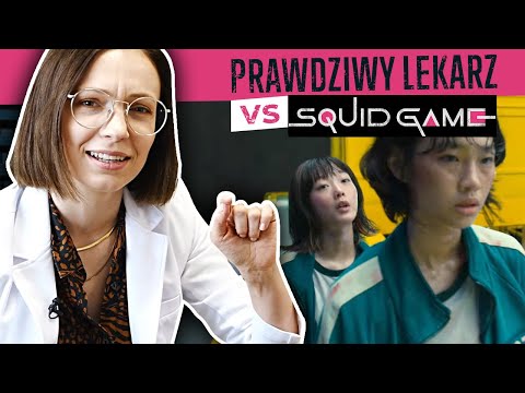 Pobieranie narządów w SQUID GAME 🔥 - Prawdziwy lekarz ogląda!