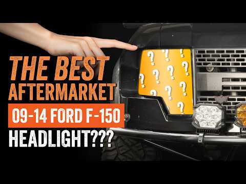 What’s the Best LED Headlight for Your 2009–2014 Ford F-150 or Raptor? Stock vs Aftermarket Shootout