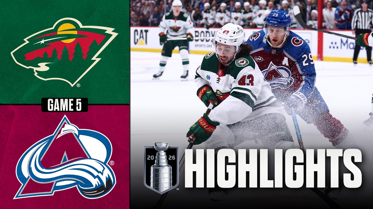 Avalanche Choke Wild, Take Suffocating 4-1 Series Lead