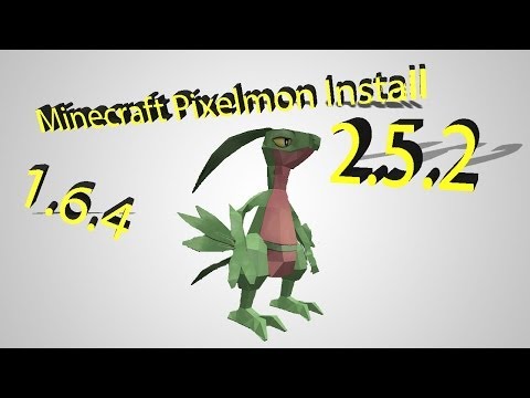 Minecraft Pixelmon Mod 2.5.2 Installation