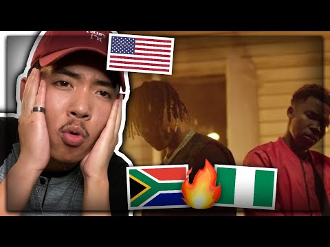 Tellaman feat. Alpha P - Cross My Heart (Official Music Video) AMERICAN REACTION! South African | US