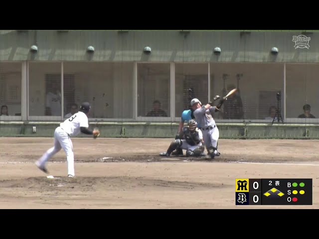 【농장】 만루를 잘라!! 버퍼 로즈 히가시 마츠 쾌정 침몰하는 슬라이더로 삼진을 빼앗는다!! 2025년 7월 12일 오릭스 버팔로스 대 한신 타이거스